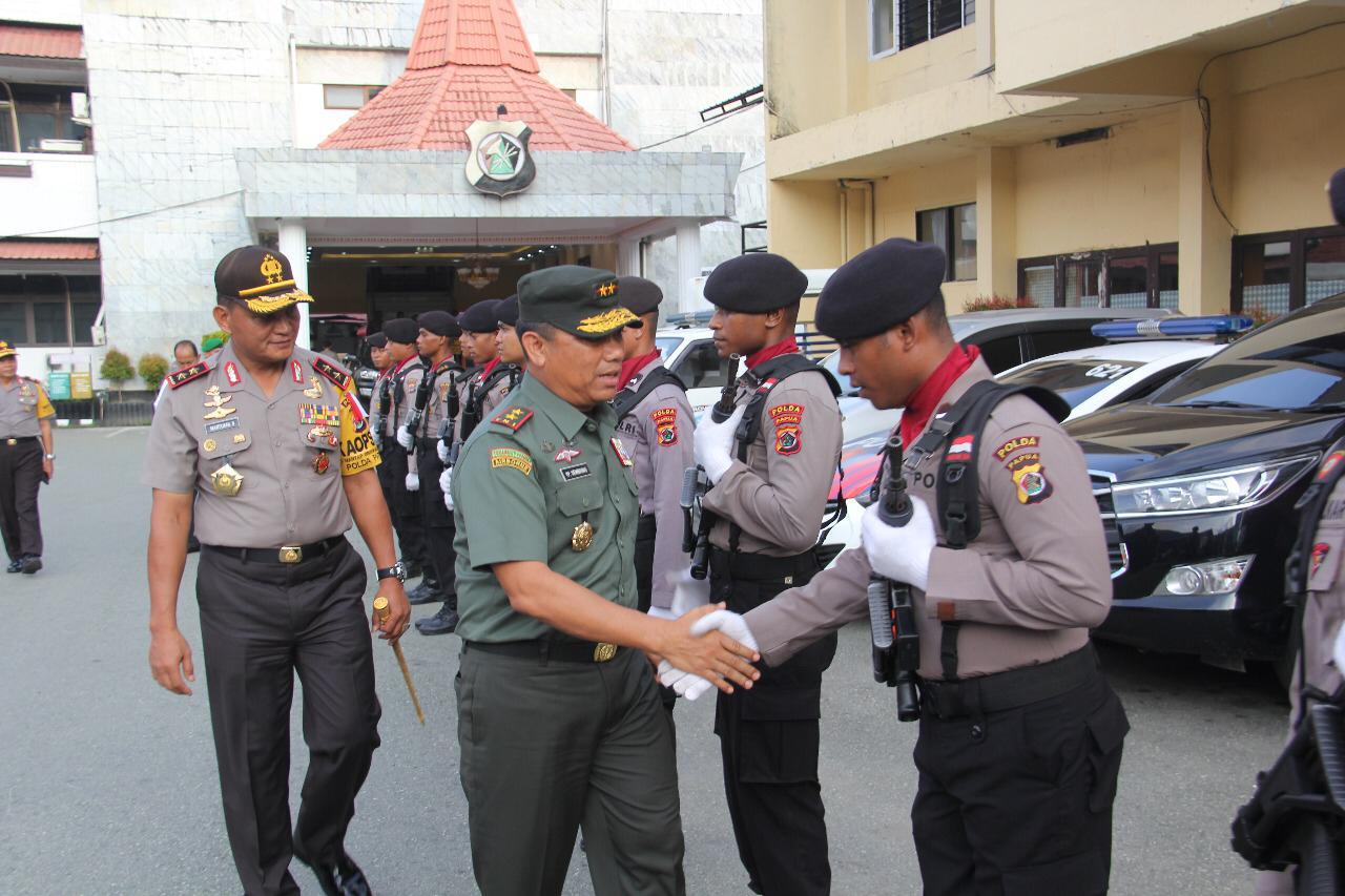 Temui Kapolda Pangdam Ajak Tni Polri Terus Bersinergi Papua Today